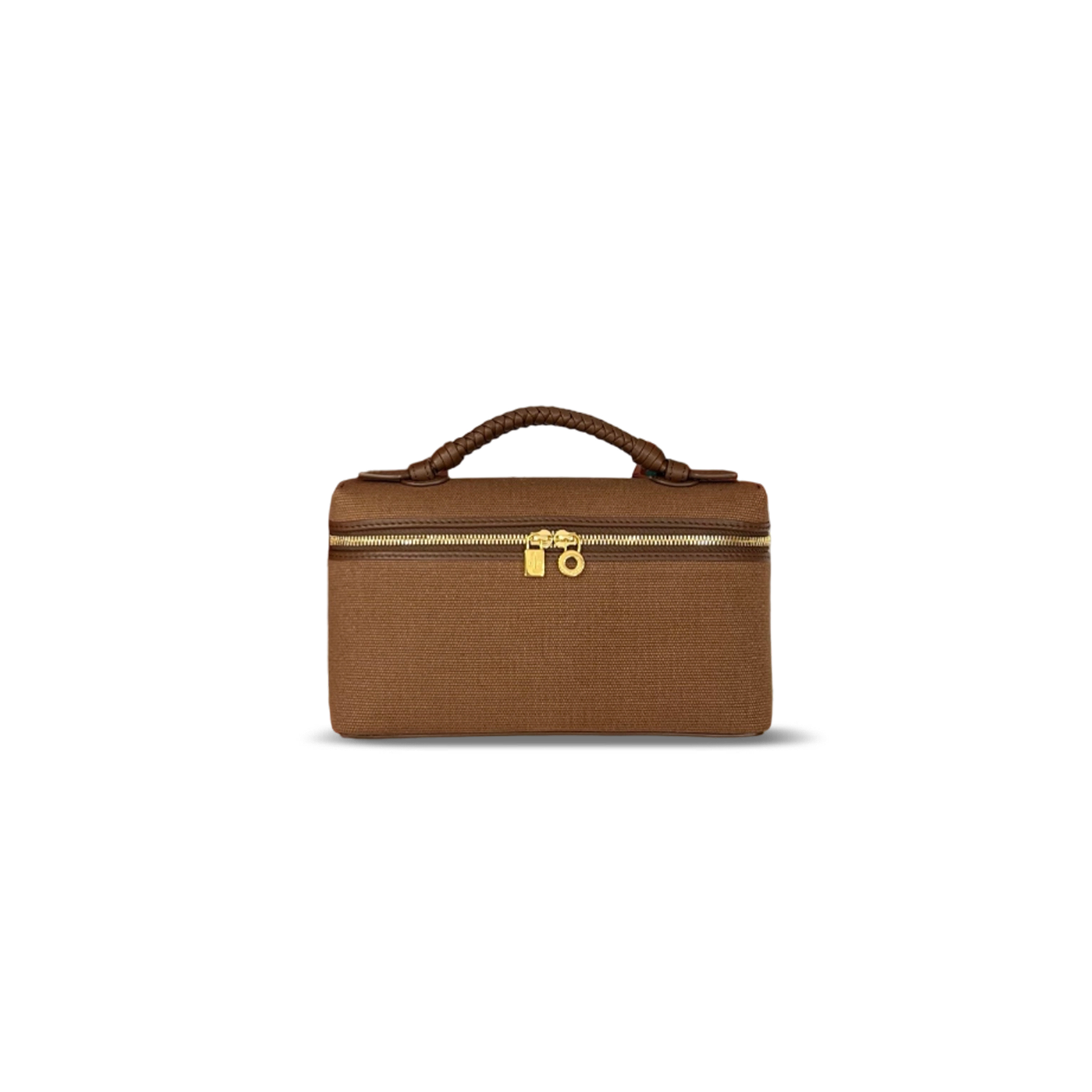 LORO PIANA EXTRA POCKET L19 BRAIDED HANDLE (19*12*7cm)